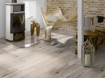 F09 OAK HORIZON GREY - Laminate flooring with wood effect by Ter Hürne - view 2